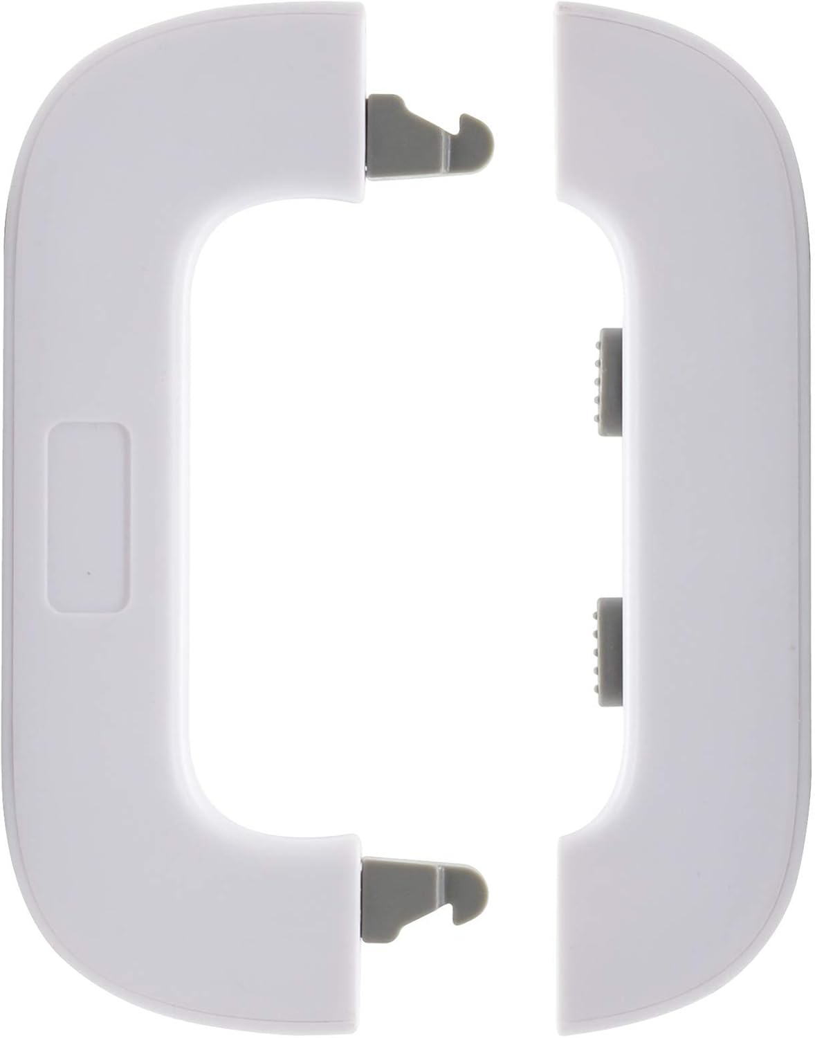 White Home Refrigerator Fridge Freezer Door Lock -Baby Safety Child Lock,Latch Catch Toddler Kids Child Cabinet Fridge Locks,Easy to Install and Use 3M Adhesive no Tools Need or Drill
