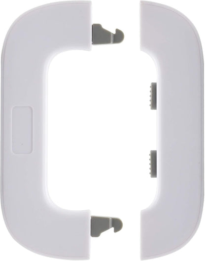 White Home Refrigerator Fridge Freezer Door Lock -Baby Safety Child Lock,Latch Catch Toddler Kids Child Cabinet Fridge Locks,Easy to Install and Use 3M Adhesive no Tools Need or Drill