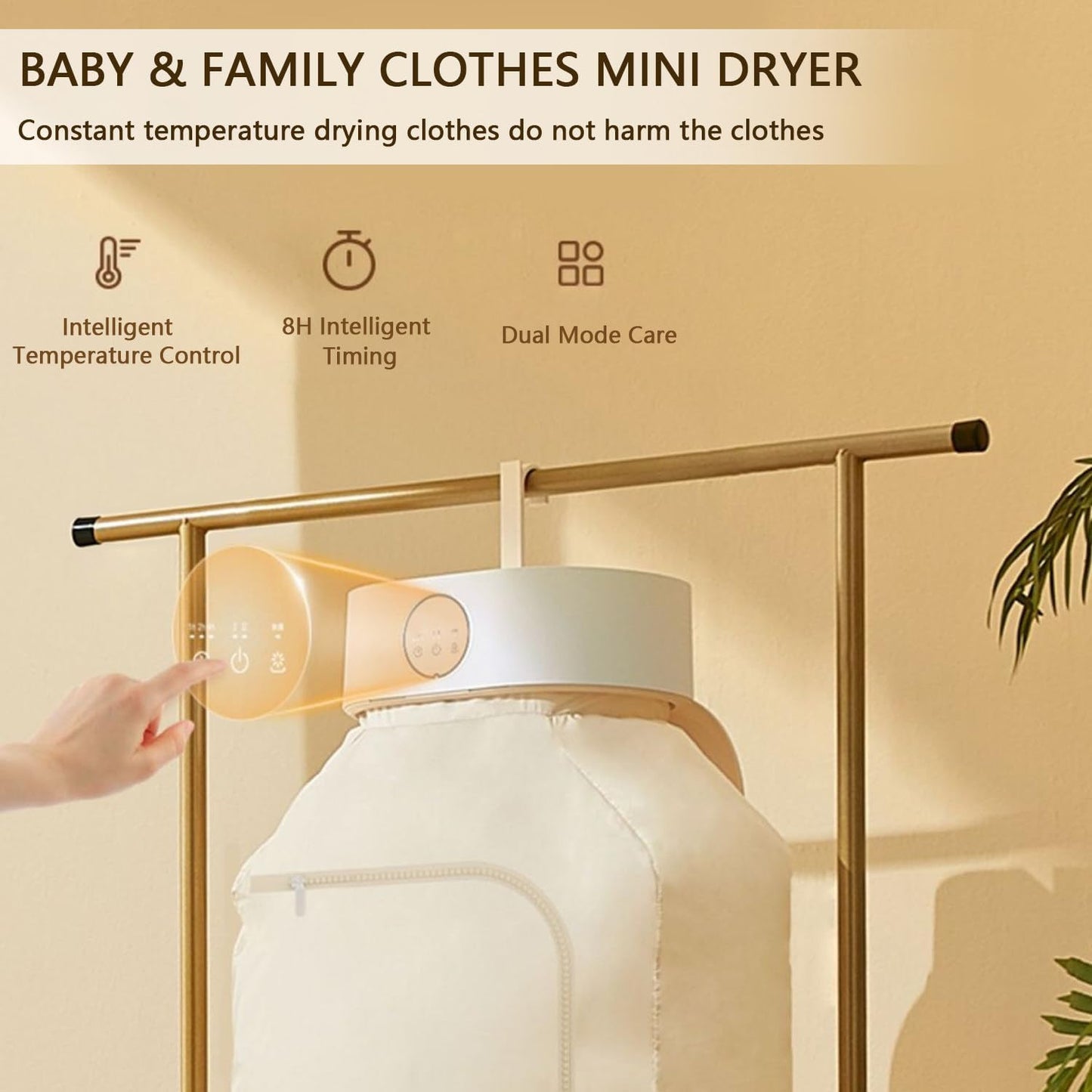 Portable Small Folding Electric Clothes Dryer