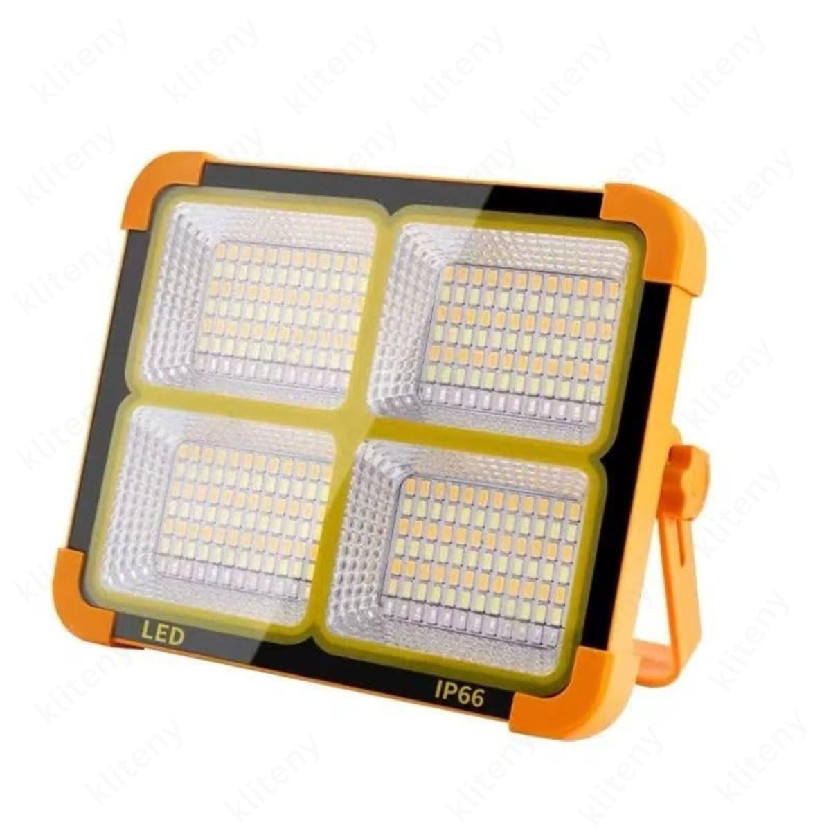 Solar Search Light with Solar Panel