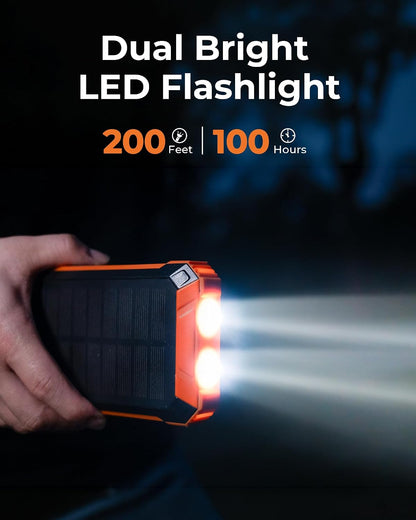 Solar Power Bank 36000mAh