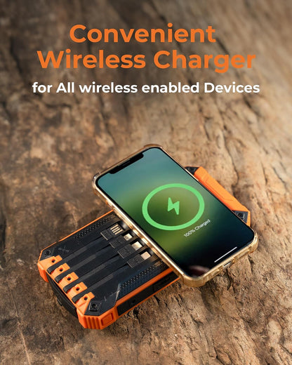 Solar Power Bank 36000mAh