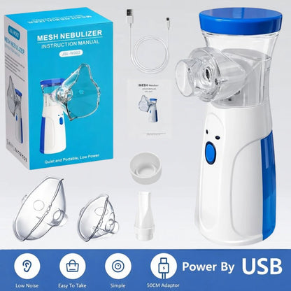 Mini Handheld Mesh Nebulizer Inhaler